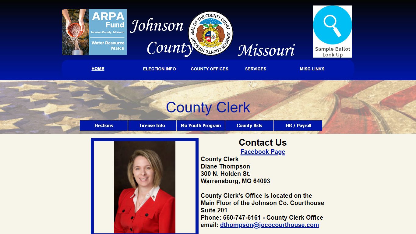 county_clerk - Johnson County, Missouri